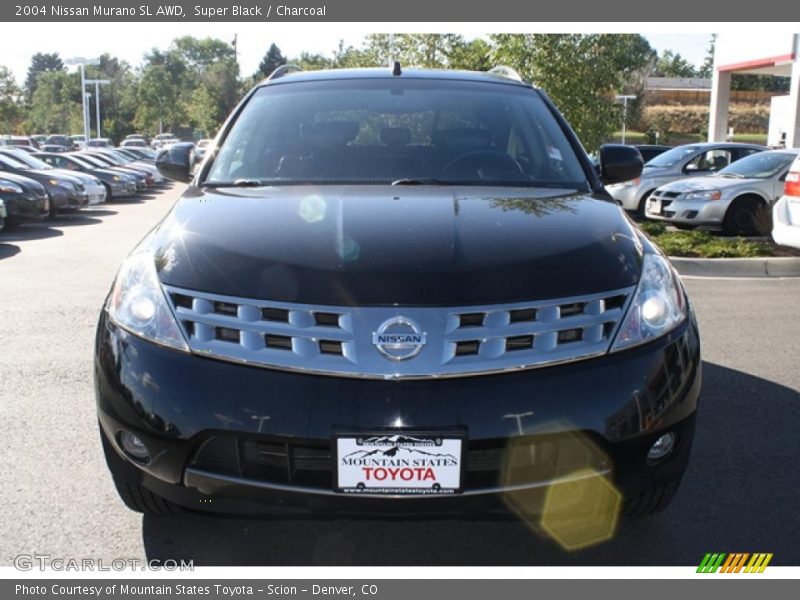 Super Black / Charcoal 2004 Nissan Murano SL AWD