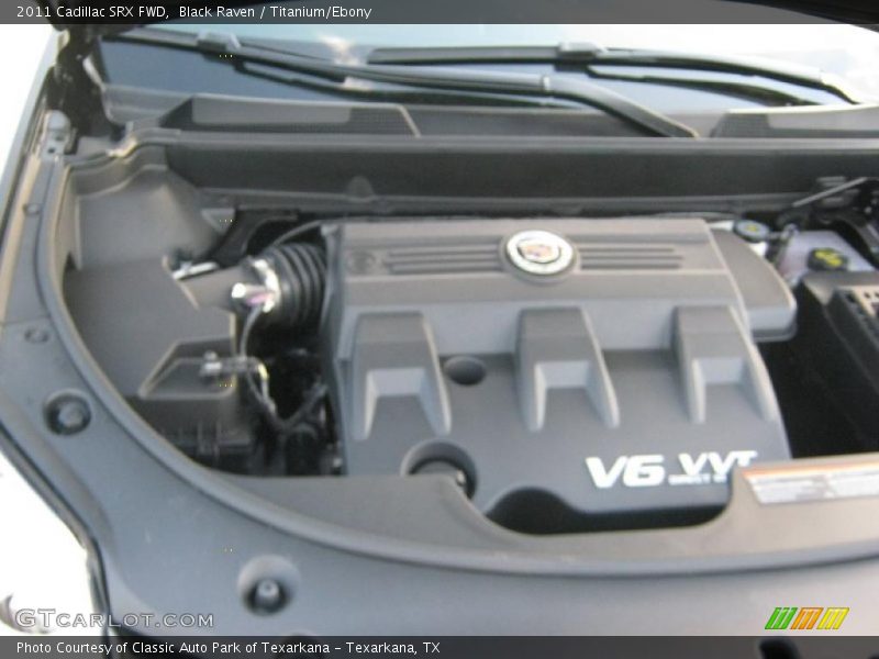 Black Raven / Titanium/Ebony 2011 Cadillac SRX FWD