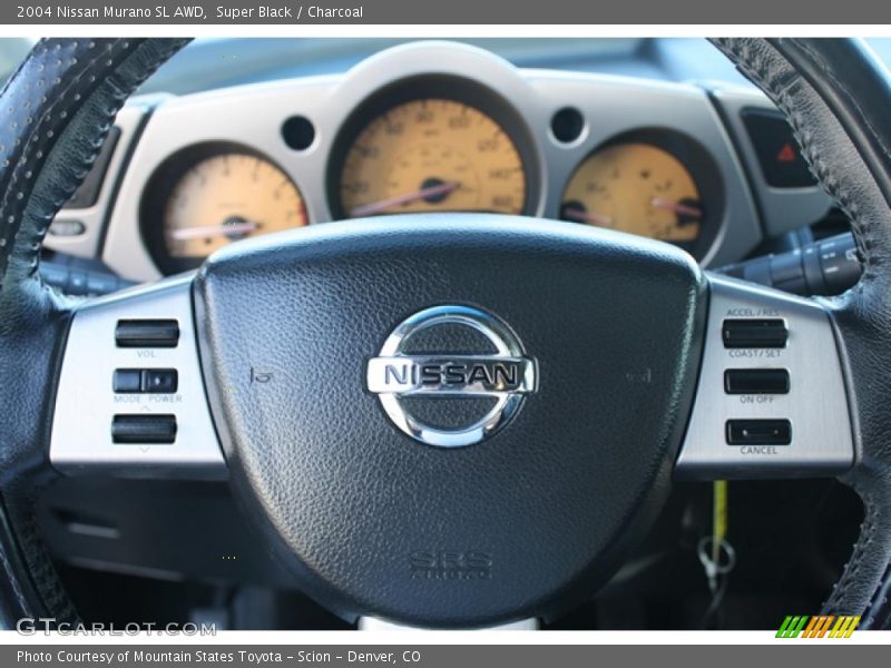 Super Black / Charcoal 2004 Nissan Murano SL AWD