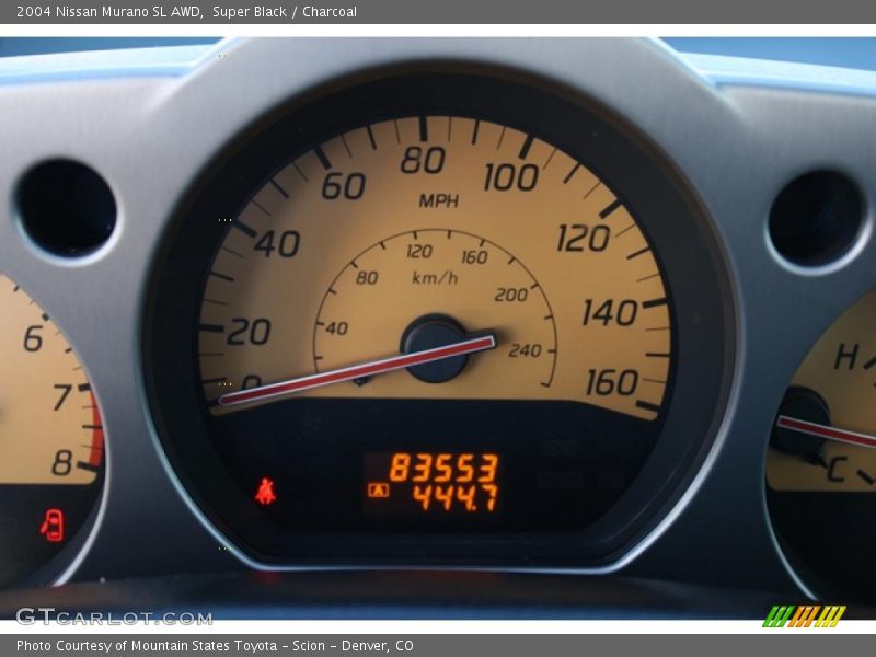 Super Black / Charcoal 2004 Nissan Murano SL AWD
