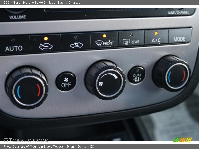 Super Black / Charcoal 2004 Nissan Murano SL AWD