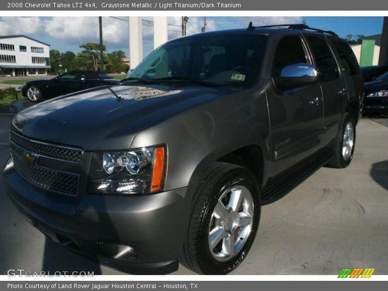 Graystone Metallic / Light Titanium/Dark Titanium 2008 Chevrolet Tahoe LTZ 4x4