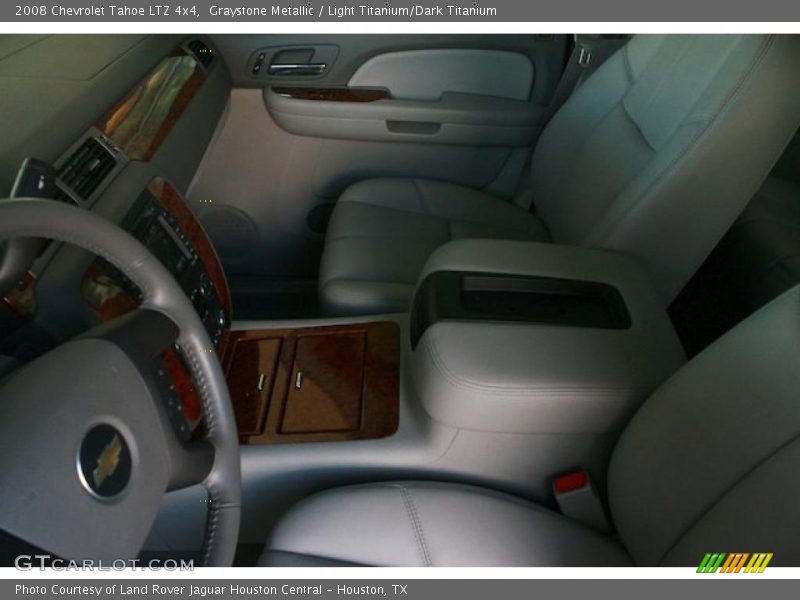 Graystone Metallic / Light Titanium/Dark Titanium 2008 Chevrolet Tahoe LTZ 4x4