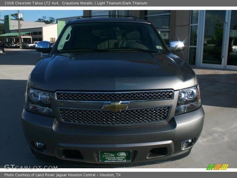 Graystone Metallic / Light Titanium/Dark Titanium 2008 Chevrolet Tahoe LTZ 4x4
