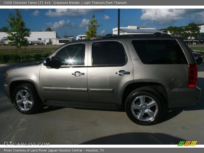 Graystone Metallic / Light Titanium/Dark Titanium 2008 Chevrolet Tahoe LTZ 4x4