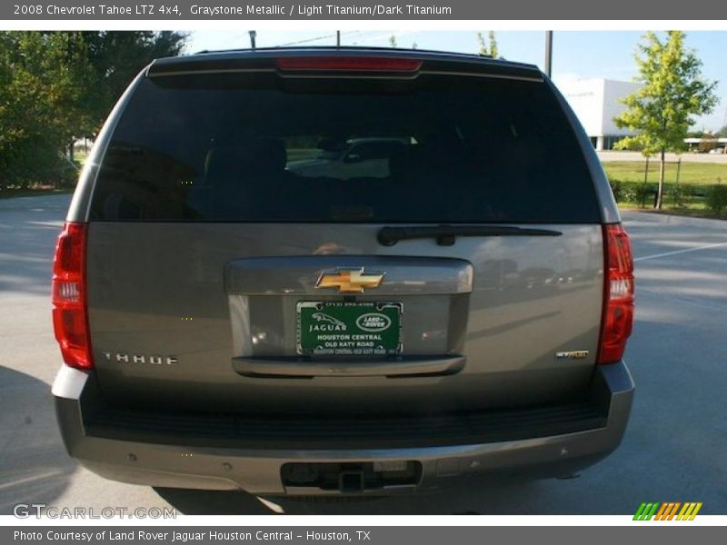 Graystone Metallic / Light Titanium/Dark Titanium 2008 Chevrolet Tahoe LTZ 4x4