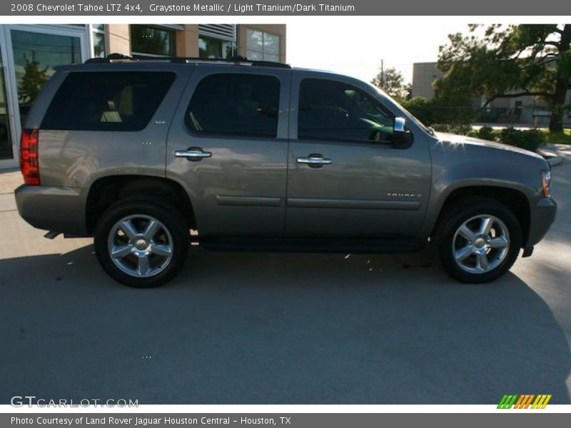Graystone Metallic / Light Titanium/Dark Titanium 2008 Chevrolet Tahoe LTZ 4x4
