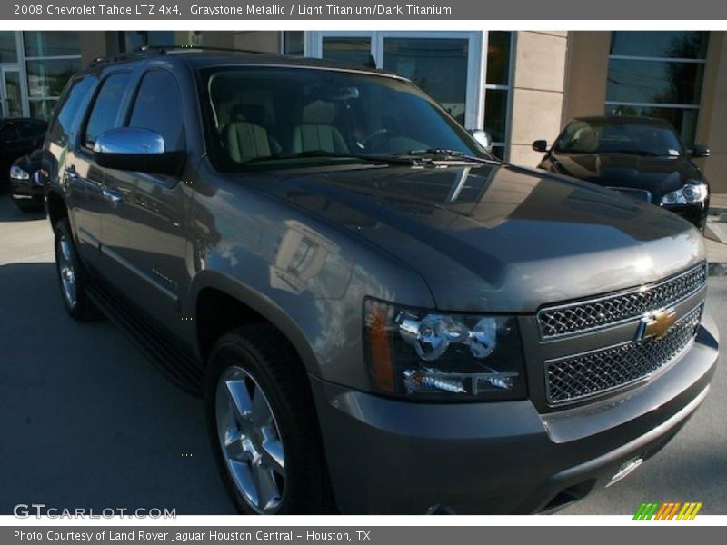 Graystone Metallic / Light Titanium/Dark Titanium 2008 Chevrolet Tahoe LTZ 4x4