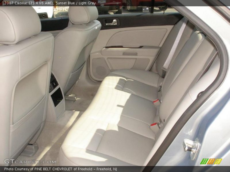Sunset Blue / Light Gray 2007 Cadillac STS 4 V6 AWD