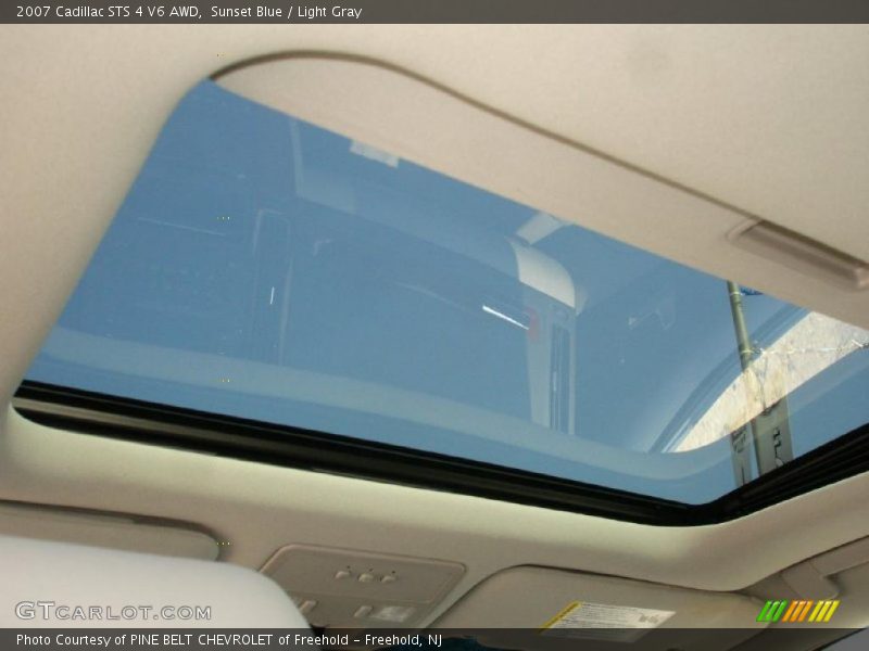 Sunset Blue / Light Gray 2007 Cadillac STS 4 V6 AWD