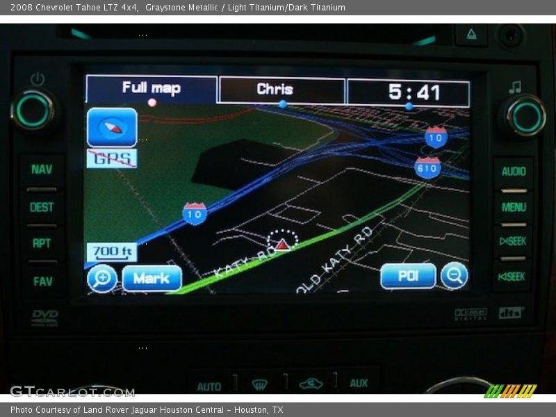 Graystone Metallic / Light Titanium/Dark Titanium 2008 Chevrolet Tahoe LTZ 4x4