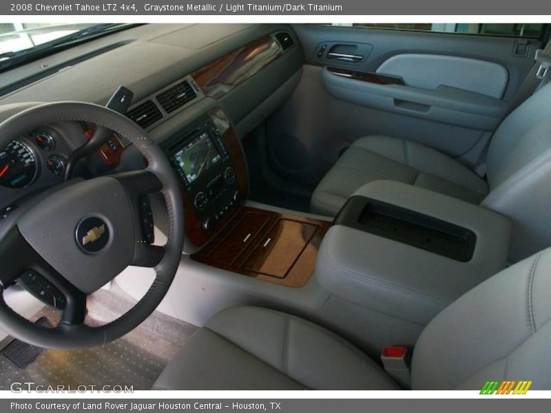 Graystone Metallic / Light Titanium/Dark Titanium 2008 Chevrolet Tahoe LTZ 4x4