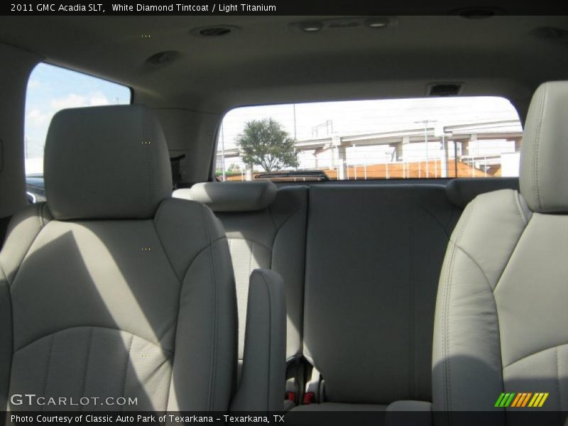 White Diamond Tintcoat / Light Titanium 2011 GMC Acadia SLT