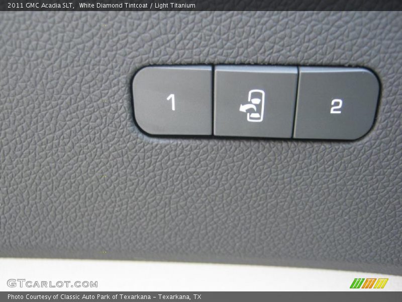 White Diamond Tintcoat / Light Titanium 2011 GMC Acadia SLT