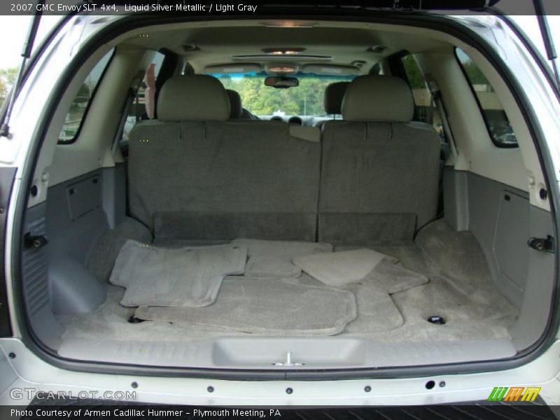 Liquid Silver Metallic / Light Gray 2007 GMC Envoy SLT 4x4