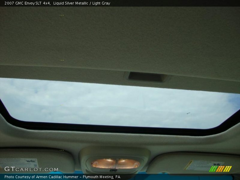 Liquid Silver Metallic / Light Gray 2007 GMC Envoy SLT 4x4