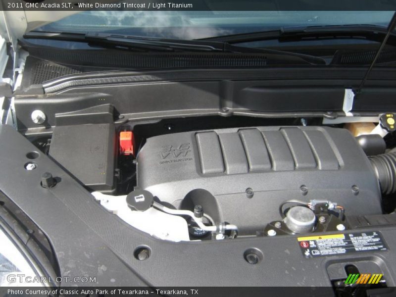 White Diamond Tintcoat / Light Titanium 2011 GMC Acadia SLT