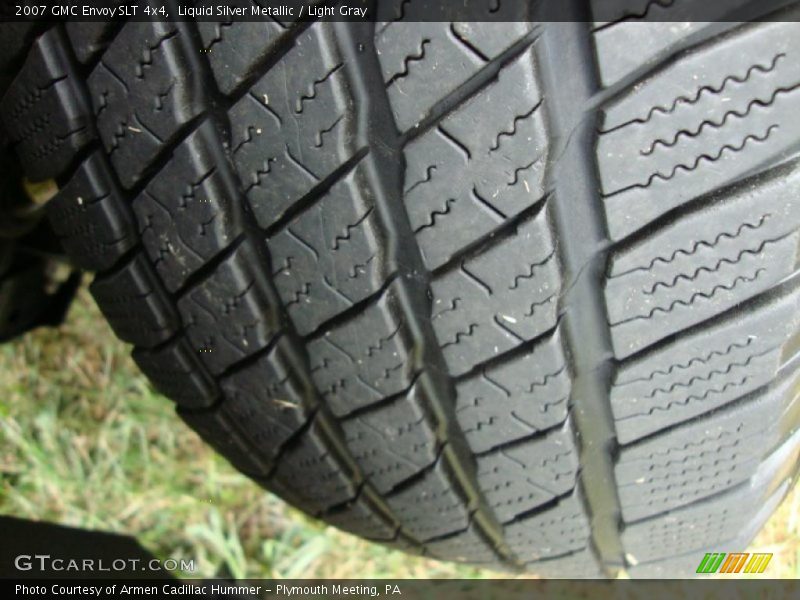 Liquid Silver Metallic / Light Gray 2007 GMC Envoy SLT 4x4