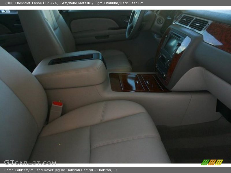 Graystone Metallic / Light Titanium/Dark Titanium 2008 Chevrolet Tahoe LTZ 4x4