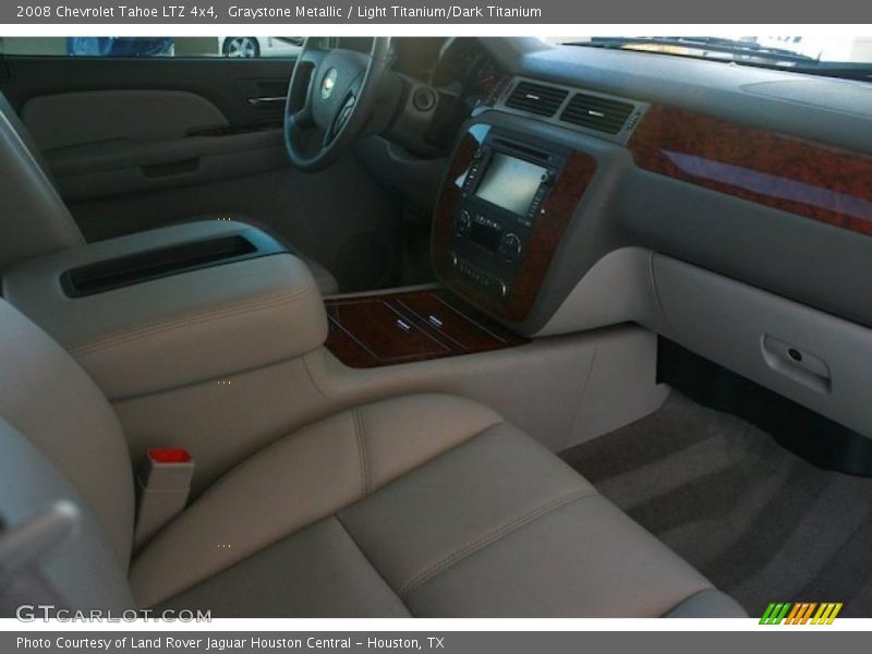 Graystone Metallic / Light Titanium/Dark Titanium 2008 Chevrolet Tahoe LTZ 4x4
