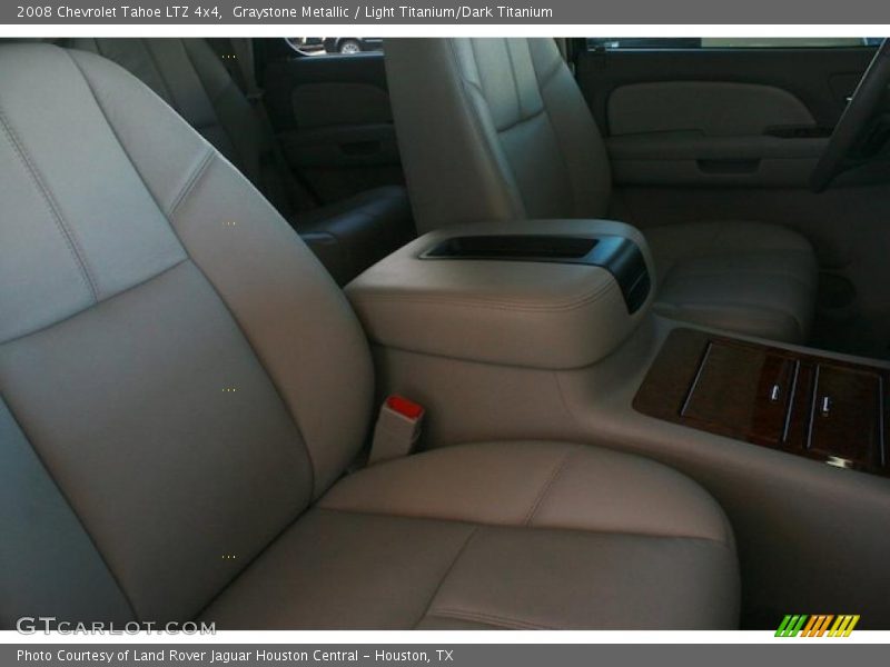 Graystone Metallic / Light Titanium/Dark Titanium 2008 Chevrolet Tahoe LTZ 4x4