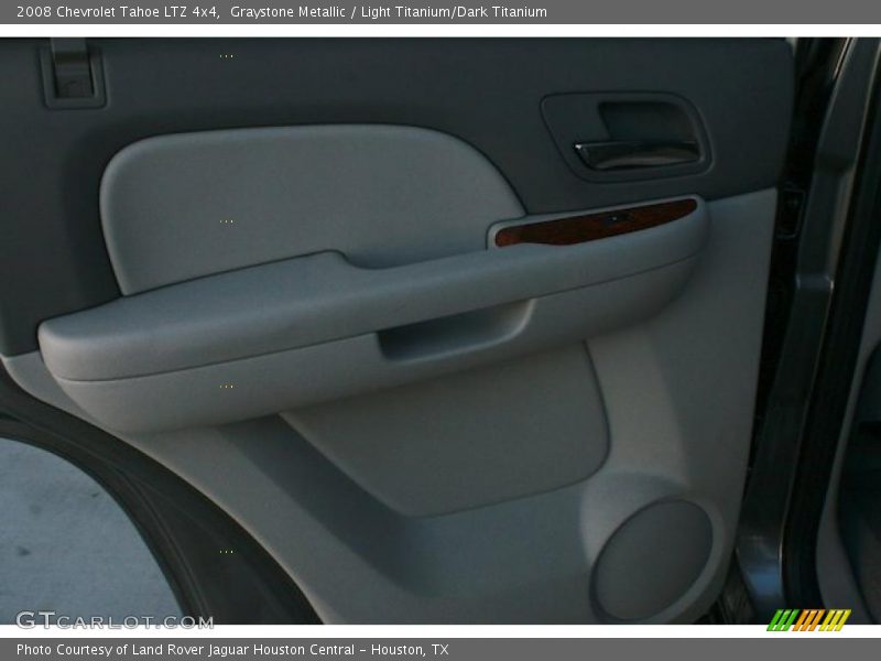 Graystone Metallic / Light Titanium/Dark Titanium 2008 Chevrolet Tahoe LTZ 4x4