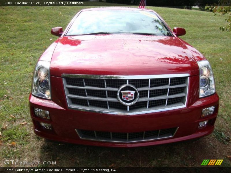 Crystal Red / Cashmere 2008 Cadillac STS V6