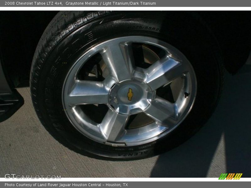 Graystone Metallic / Light Titanium/Dark Titanium 2008 Chevrolet Tahoe LTZ 4x4