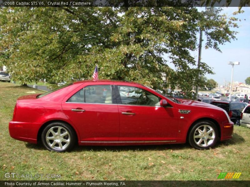 Crystal Red / Cashmere 2008 Cadillac STS V6