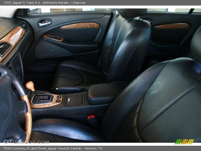 Anthracite Metallic / Charcoal 2002 Jaguar S-Type 4.0