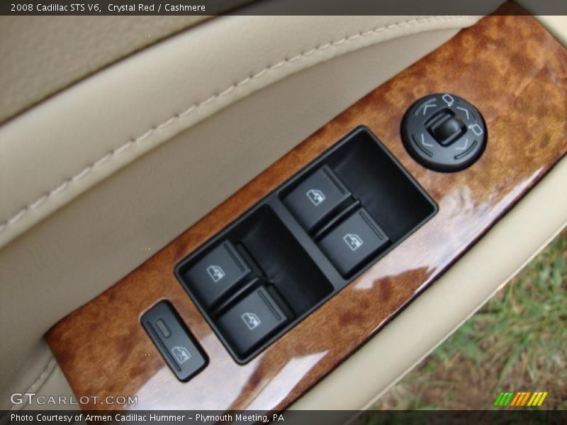Crystal Red / Cashmere 2008 Cadillac STS V6
