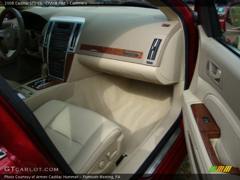 Crystal Red / Cashmere 2008 Cadillac STS V6