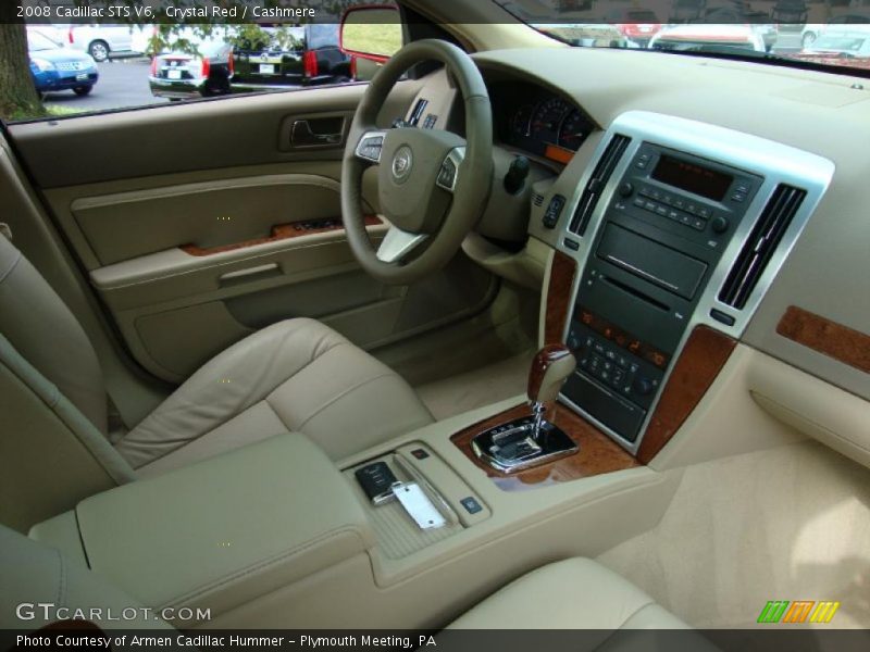 Crystal Red / Cashmere 2008 Cadillac STS V6