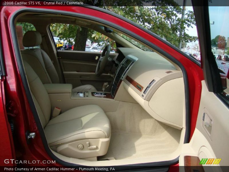 Crystal Red / Cashmere 2008 Cadillac STS V6