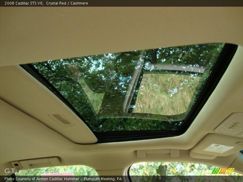 Crystal Red / Cashmere 2008 Cadillac STS V6