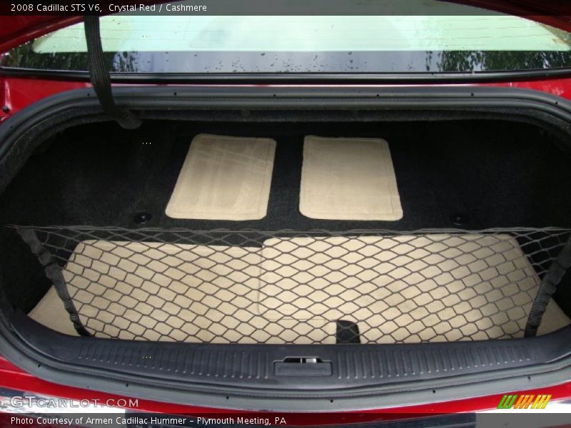 Crystal Red / Cashmere 2008 Cadillac STS V6