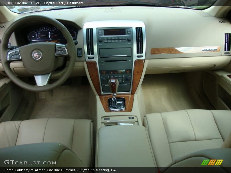 Crystal Red / Cashmere 2008 Cadillac STS V6