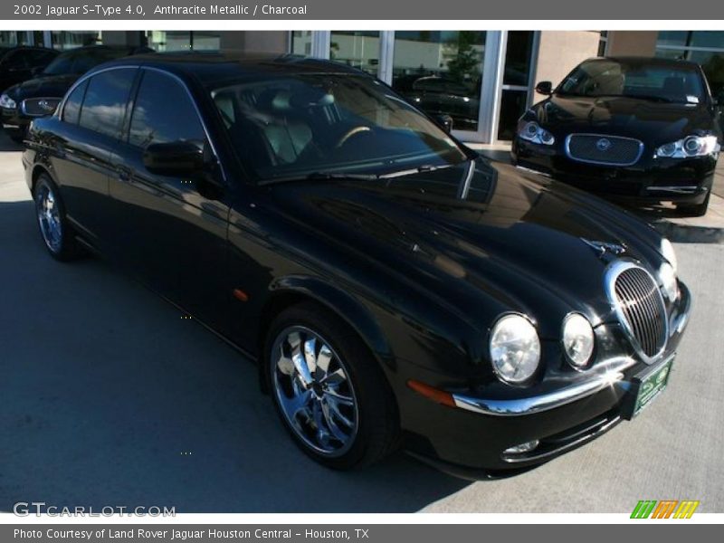 Anthracite Metallic / Charcoal 2002 Jaguar S-Type 4.0