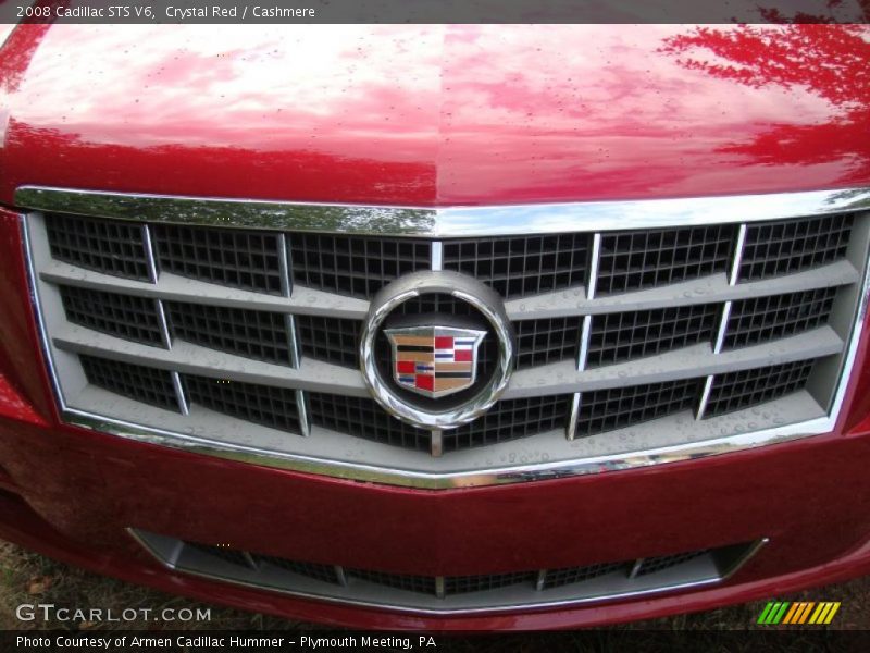 Crystal Red / Cashmere 2008 Cadillac STS V6