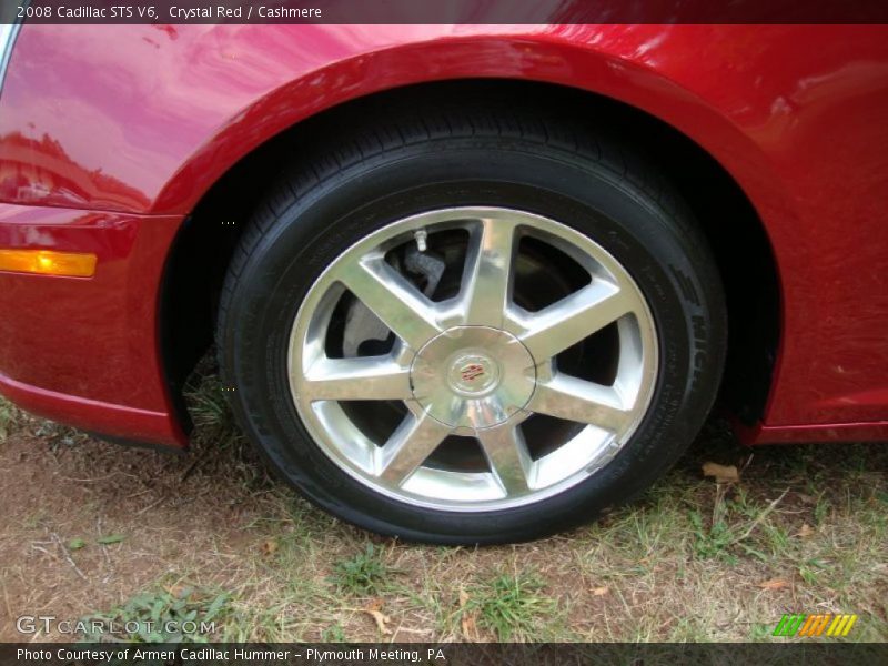 Crystal Red / Cashmere 2008 Cadillac STS V6