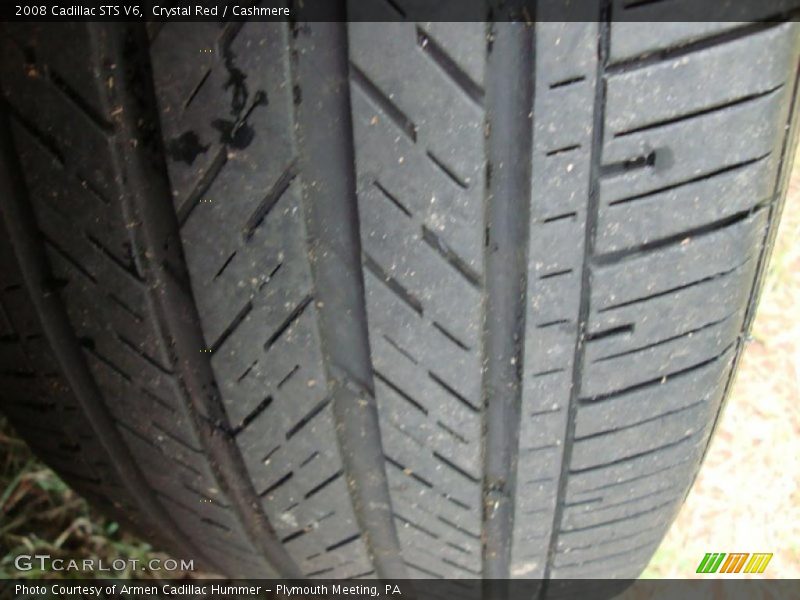 Crystal Red / Cashmere 2008 Cadillac STS V6