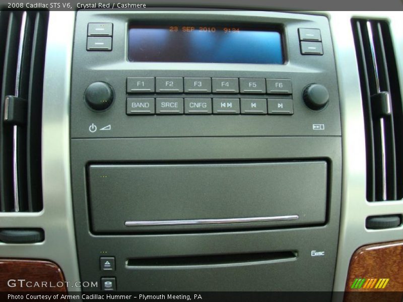 Crystal Red / Cashmere 2008 Cadillac STS V6