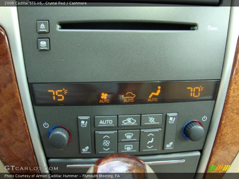 Crystal Red / Cashmere 2008 Cadillac STS V6