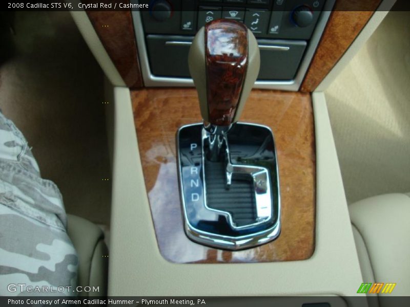 Crystal Red / Cashmere 2008 Cadillac STS V6