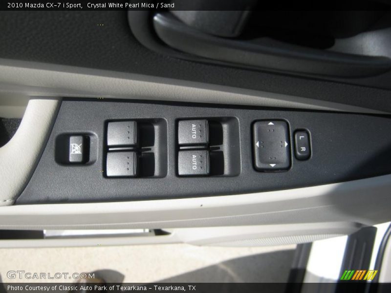 Crystal White Pearl Mica / Sand 2010 Mazda CX-7 i Sport