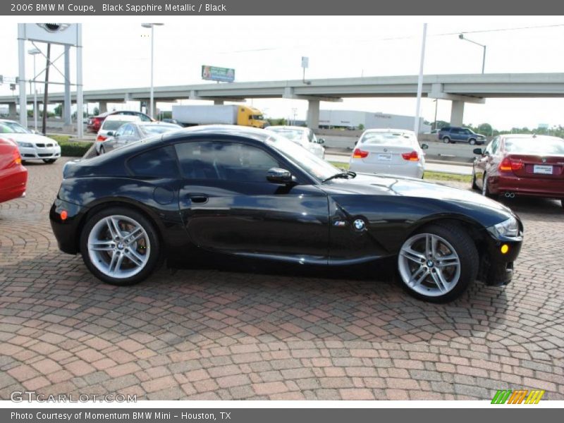Black Sapphire Metallic / Black 2006 BMW M Coupe