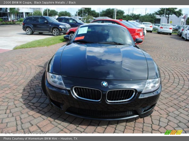 Black Sapphire Metallic / Black 2006 BMW M Coupe