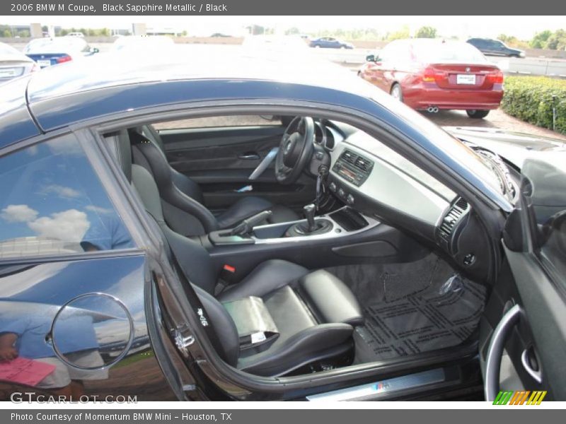 Black Sapphire Metallic / Black 2006 BMW M Coupe