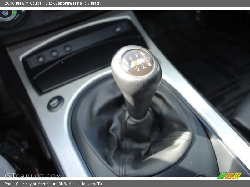 Black Sapphire Metallic / Black 2006 BMW M Coupe
