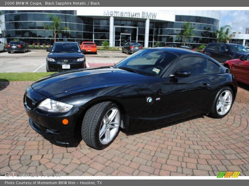 Black Sapphire Metallic / Black 2006 BMW M Coupe